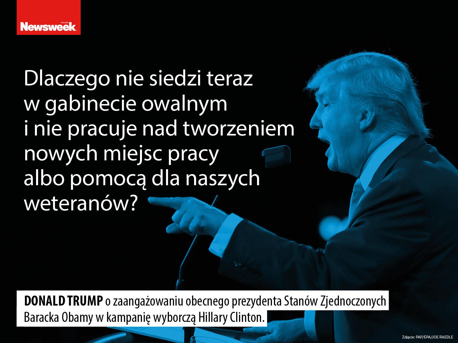 Donald Trump  cytaty tygodnia