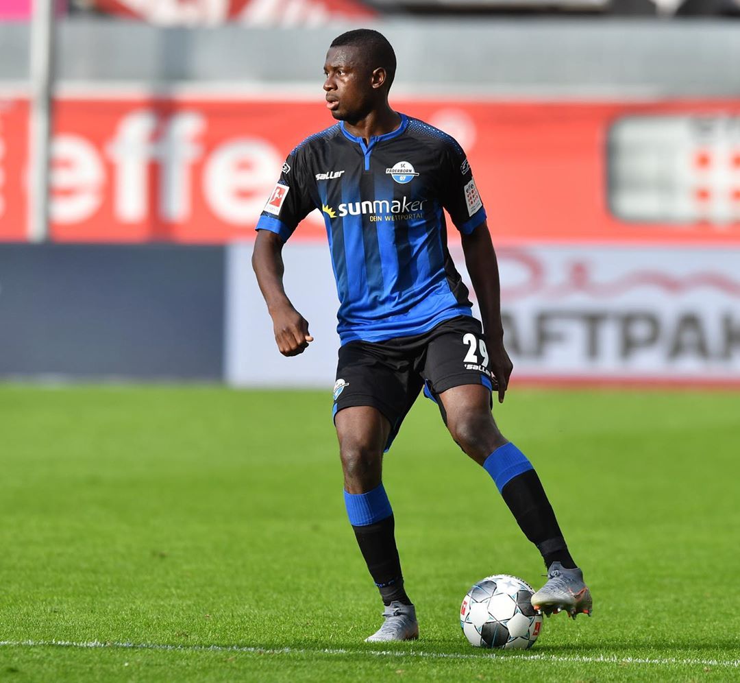 Jamilu Collins has been consistent for FC Paderborn so far although he has not been able to turn around the fortunes of the club (Instagram/Paderborn)