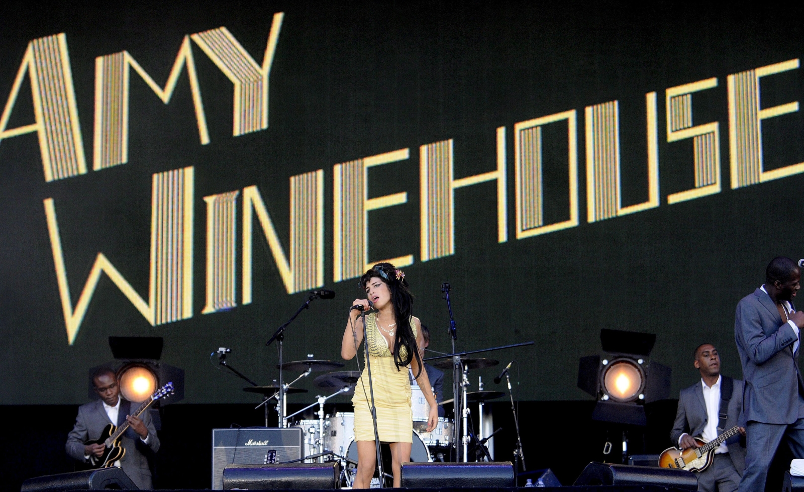 Amy Winehouse na festiwalu Rock in Rio w Madrycie – 7 lipca 2008 roku