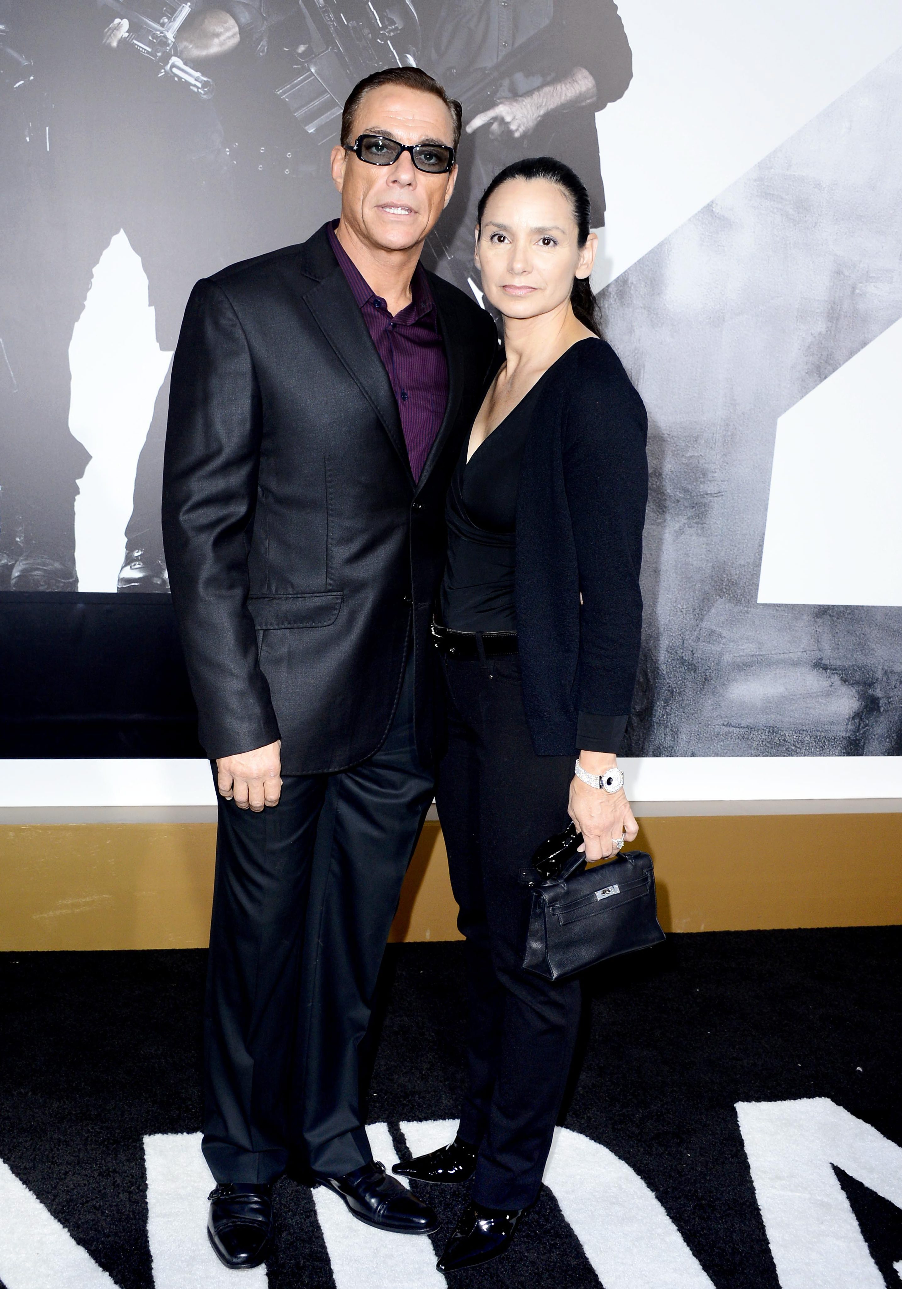 Jean-Claude Van Damme i jego żona Gladys Portugues