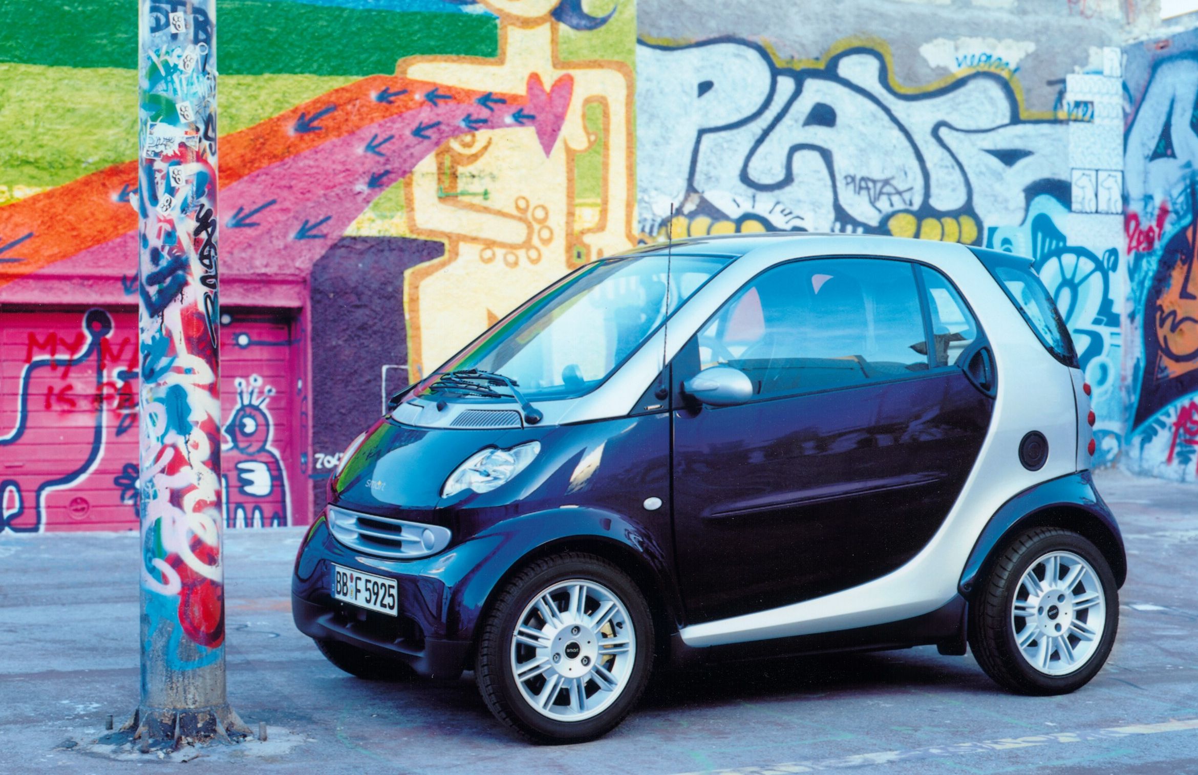 Smart fortwo - 14. miejsce w kategorii aut 10- i 11- letnich