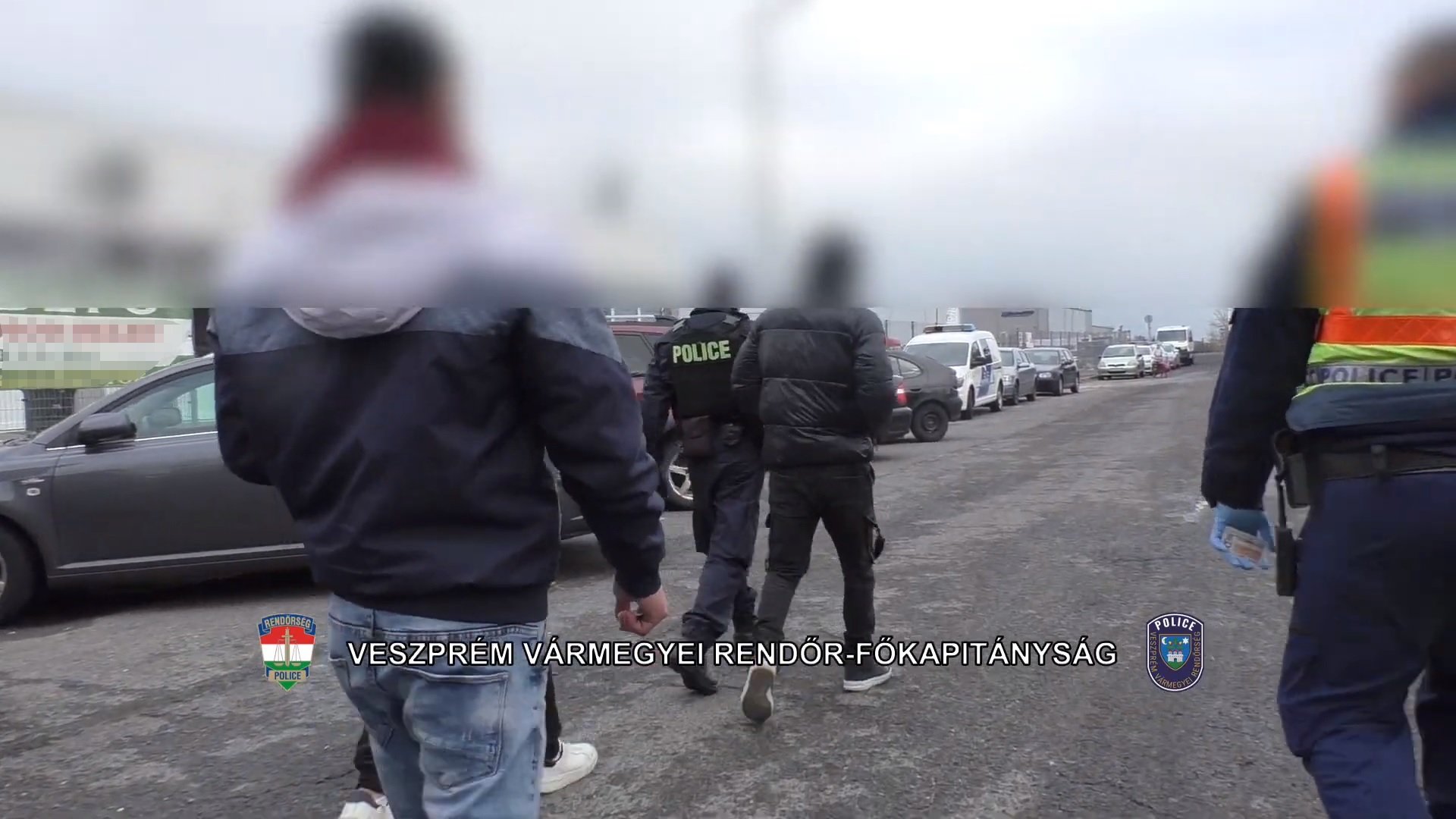 Középiskolások raboltak Veszprém vármegyében - videó