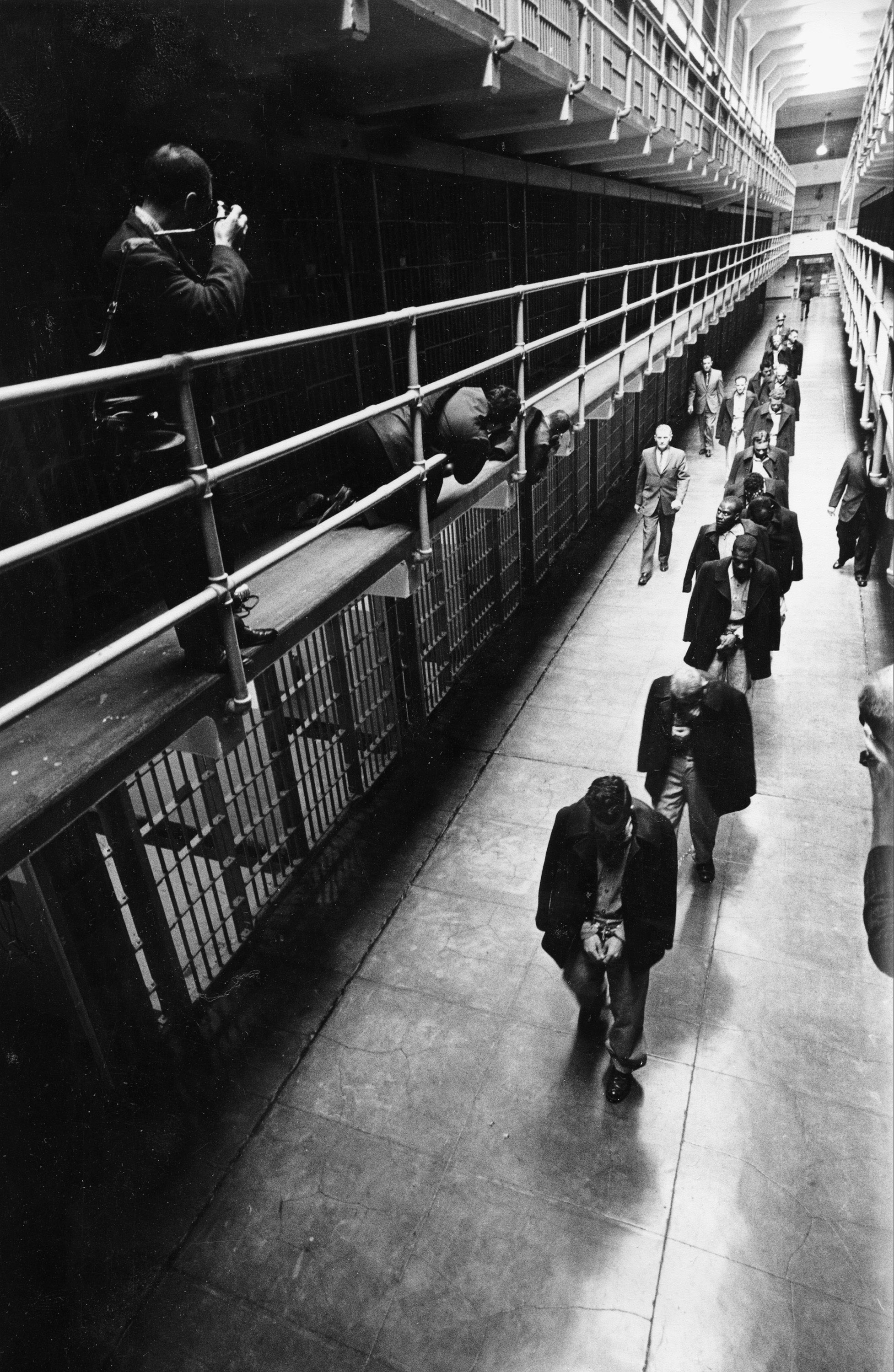 Więzienie Alcatraz. Zdjęcie archiwalne