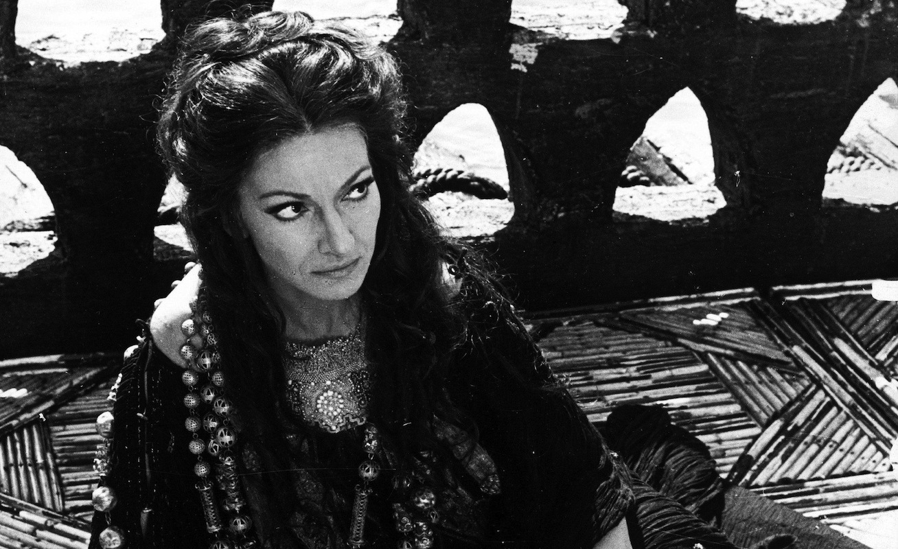 Maria Callas jako Medea w 1970 roku