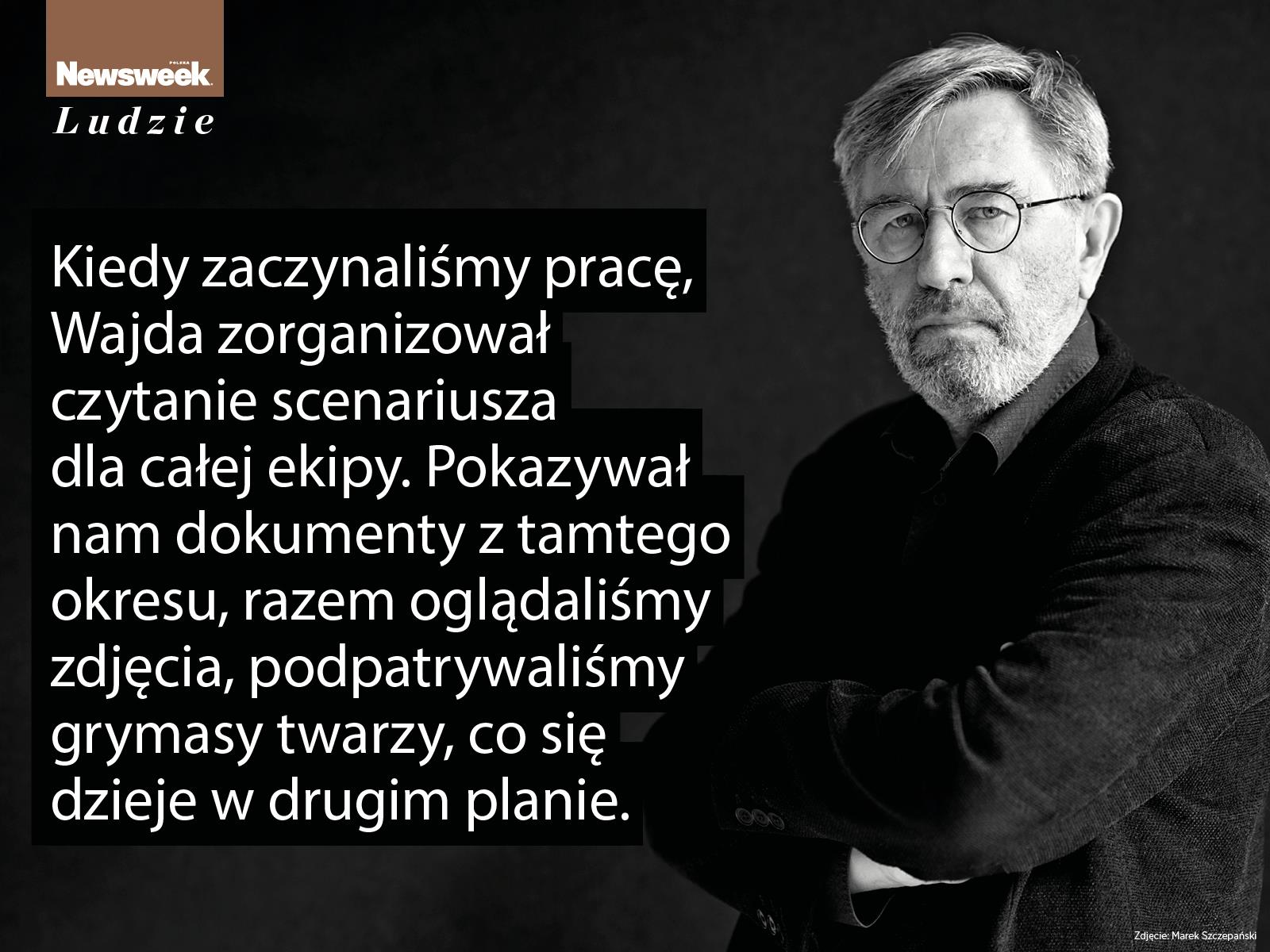 Jerzy Radziwiłowicz wspomina pracę nad „Człowiekiem z marmuru”