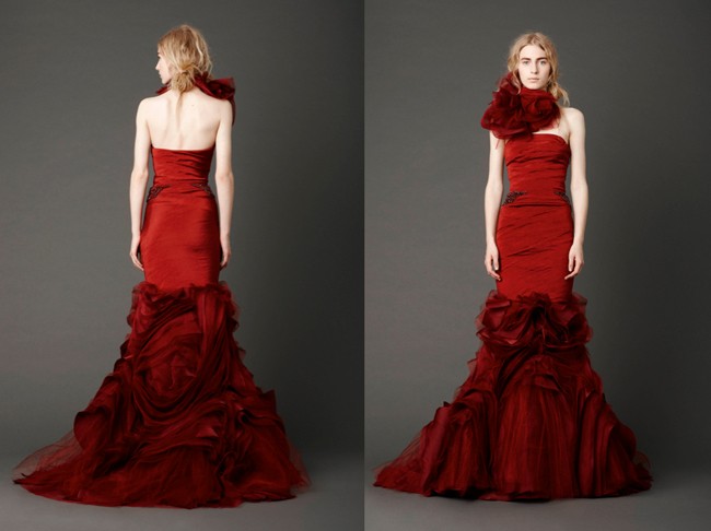Vera Wang - Spring 2013 - Red Collection