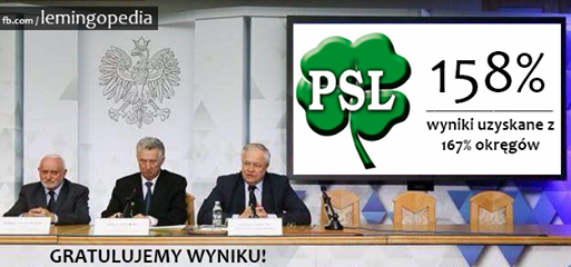 Oficjalne wyniki wyborów samorządowych