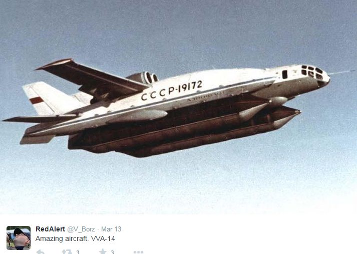 Bartini Beriev VVA-14