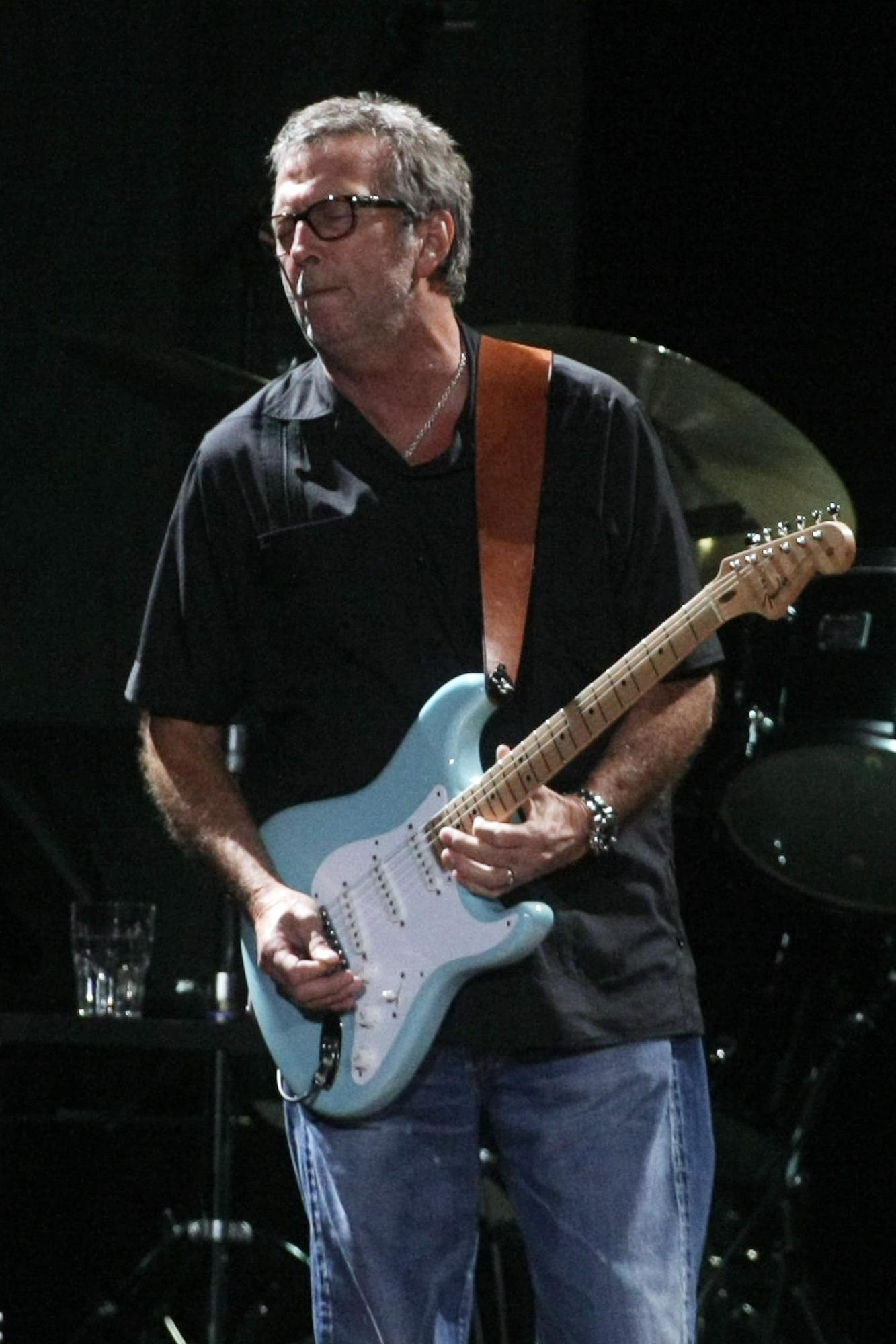 Eric Clapton w roku 2010