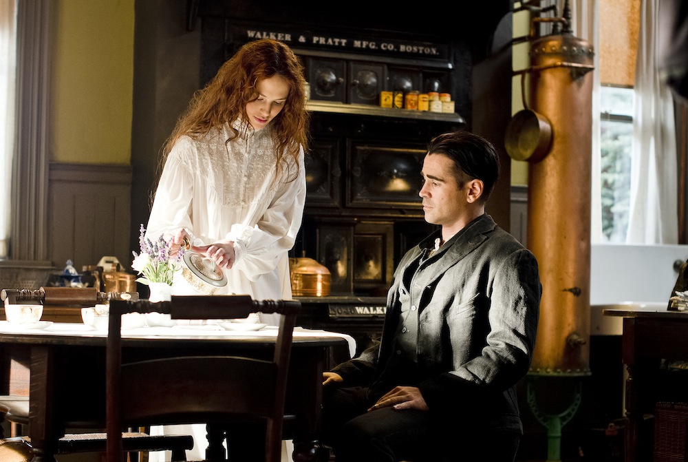 Colin Farrell i Jessica Brown Findlay w filmie