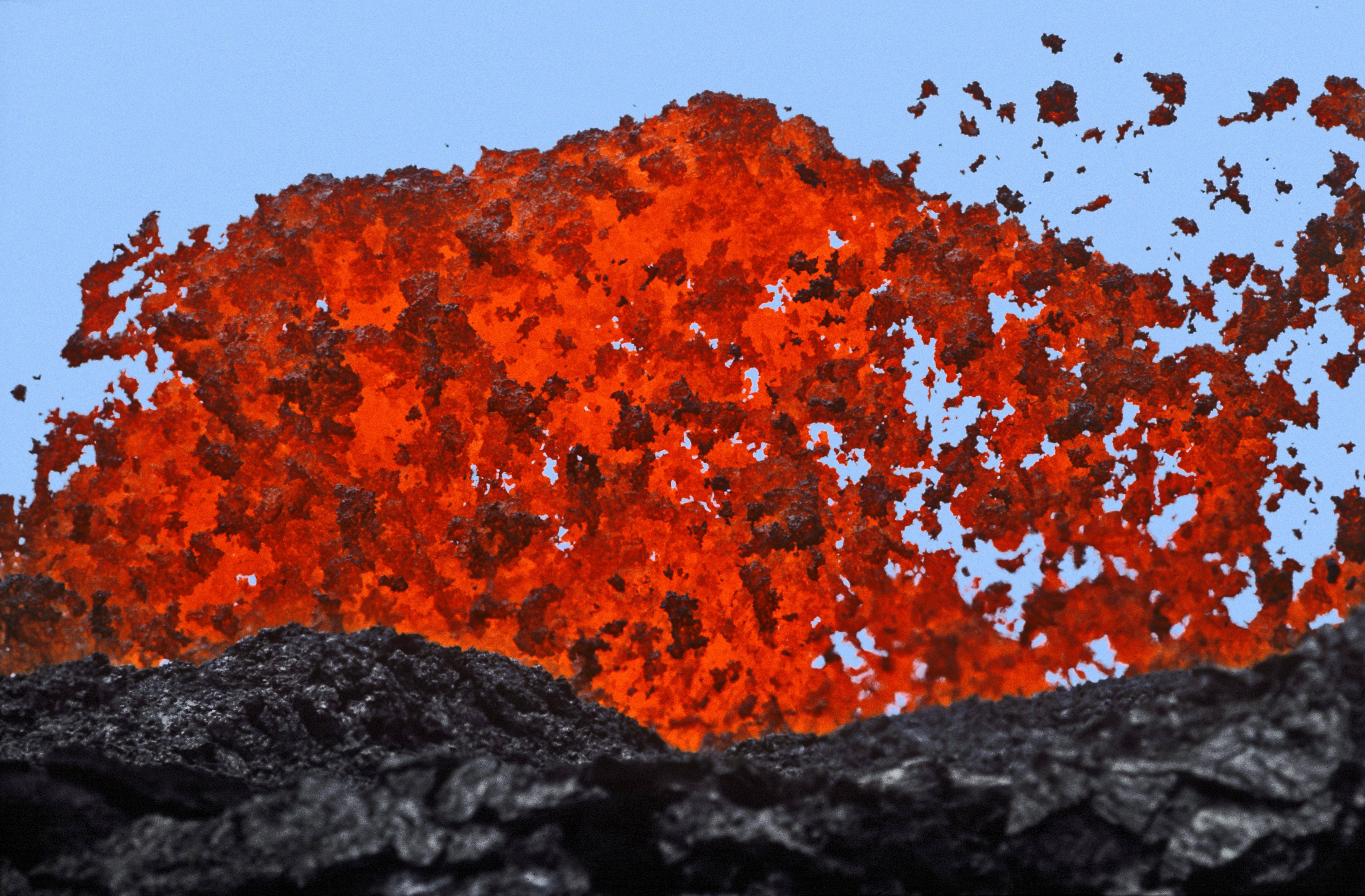Wulkan Mauna, wybuch w 1984 r.