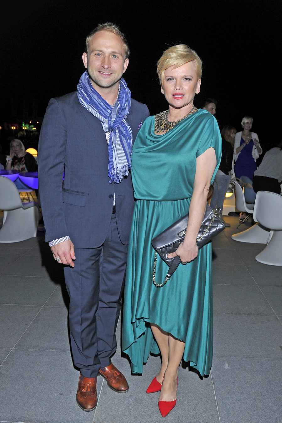 Katarzyna Figura i Borys Szyc