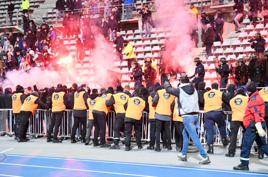 Lyon bar fans from away matches after Cup tie flare-up