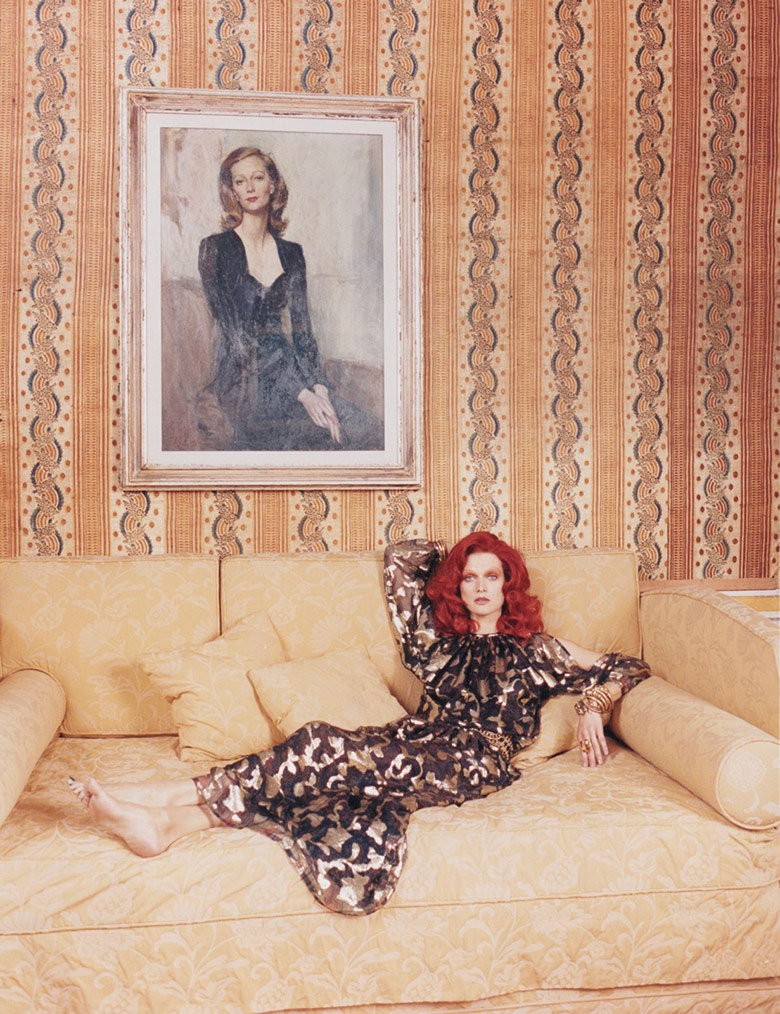 Ognistowłosa Małgosia Bela w sesji dla W Magazine / Venetia Scott / W Magazine
