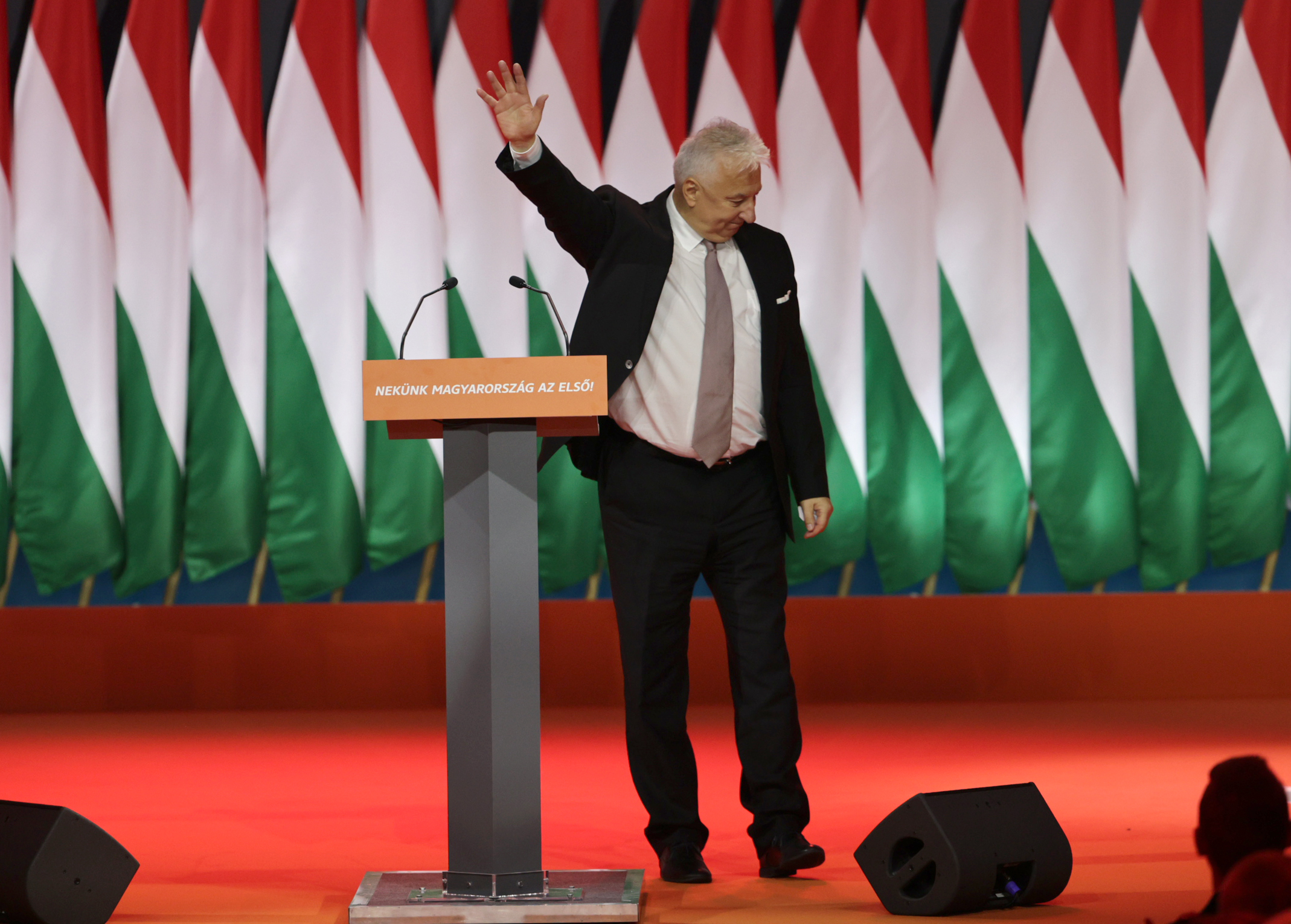 Varga Judit a műsorvezető, Semjén zsidó viccet mondott, de ott van Győzike is a Fidesz kongresszuson - Fotók