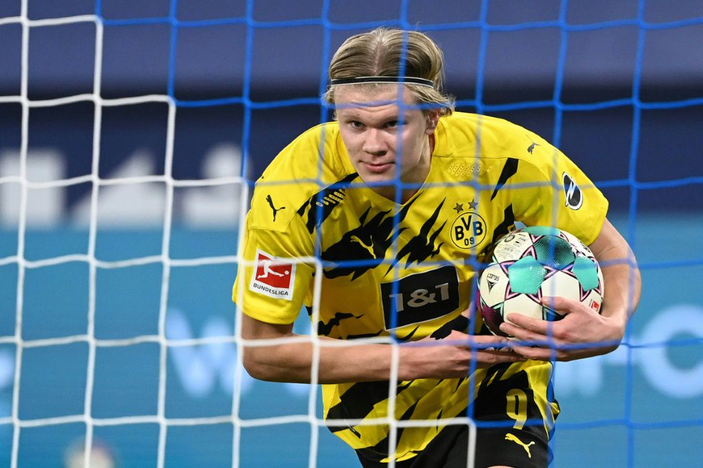Erling Haaland has a contract with Dortmund until 2024 but a release clause became active at the start of 2022