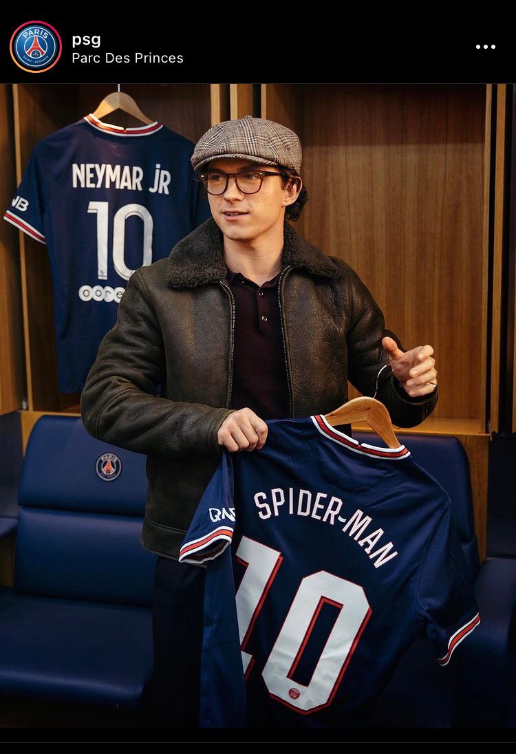 Spider-Man x PSG (PSG Instagram)
