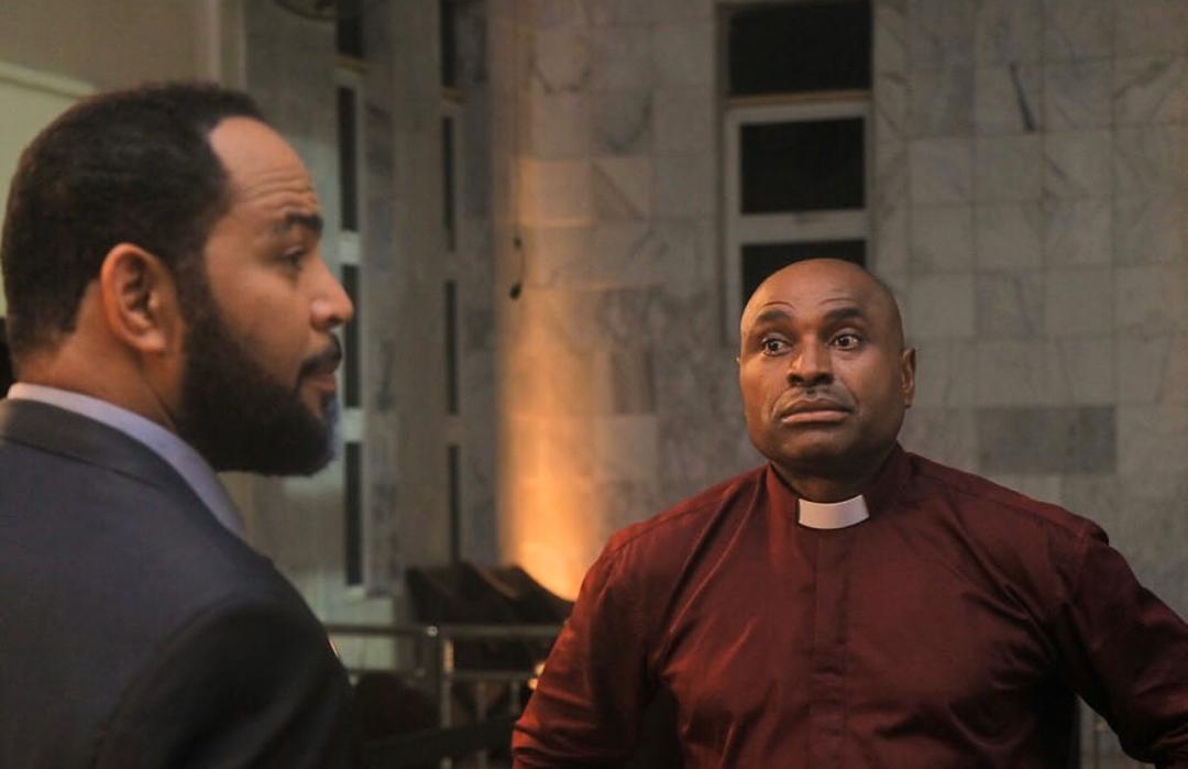 Ramsey Nouah (left) was awarded Best Director at the 2020 AMVCA for his Living in Bondage: Breaking Free directorial debut. He also starred in the movie opposite Kenneth Okonkwo (right) who returned to reprise his career-defining role [Instagram/@playnetworkstudios]