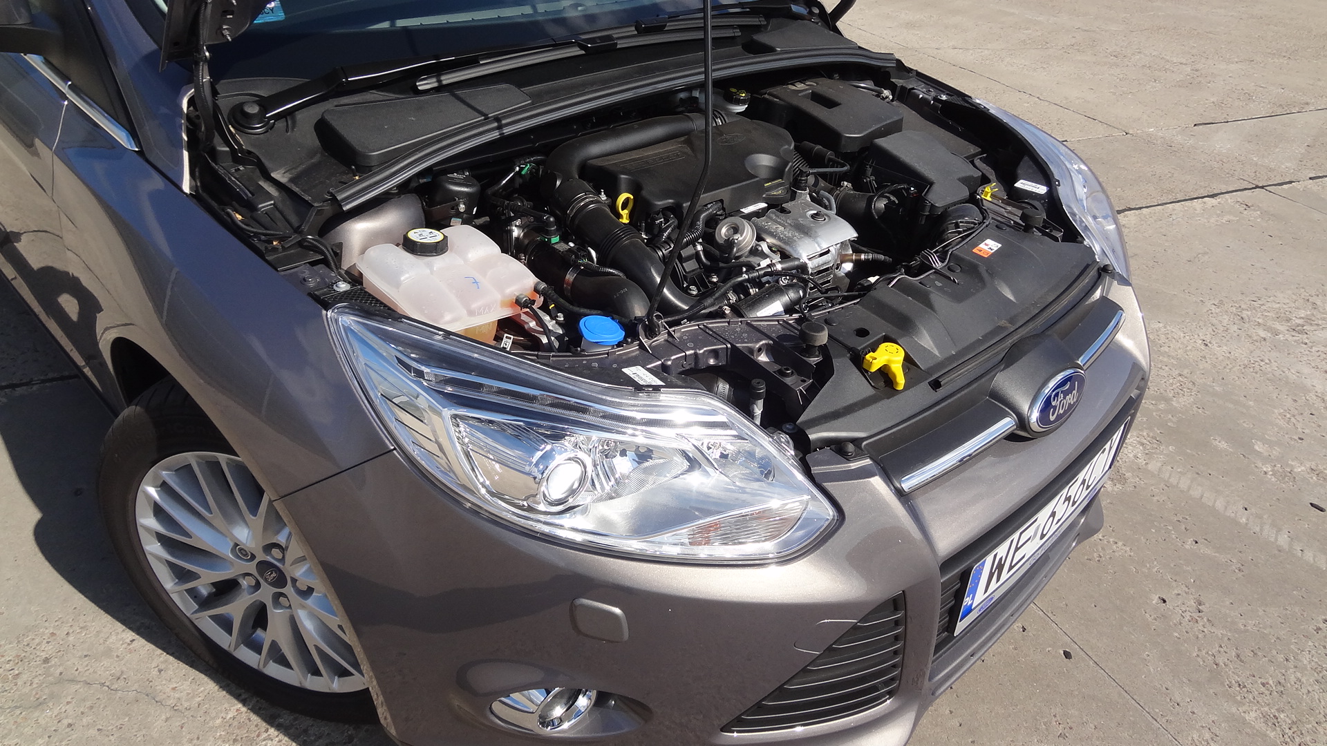 Ford focus napędzany silnikiem 1.0 EcoBoost