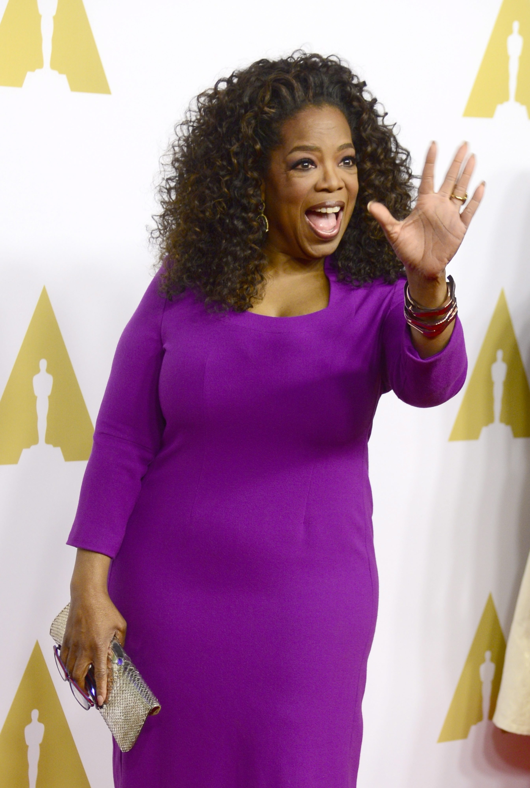Oprah Winfrey na dorocznym sptkaniu nominowanych do Oscara