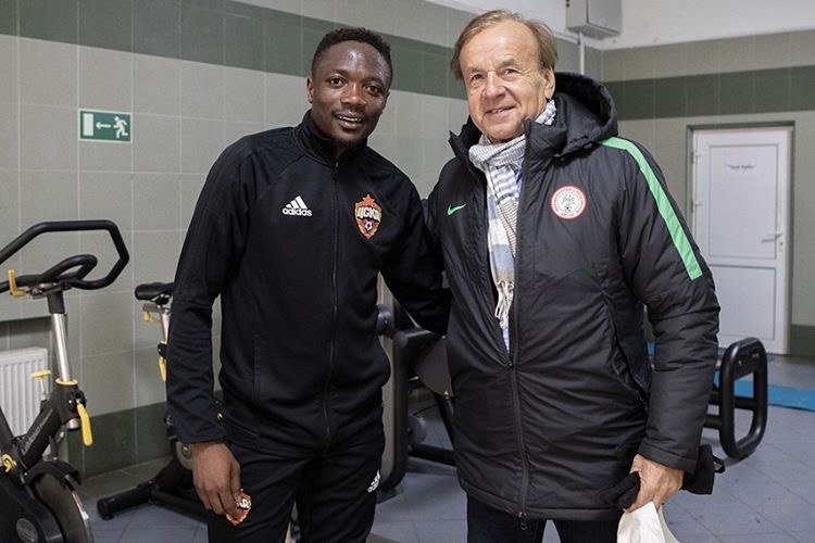 Ahmed Musa and Gernot Rohr joined other national team captains and coaches to vote