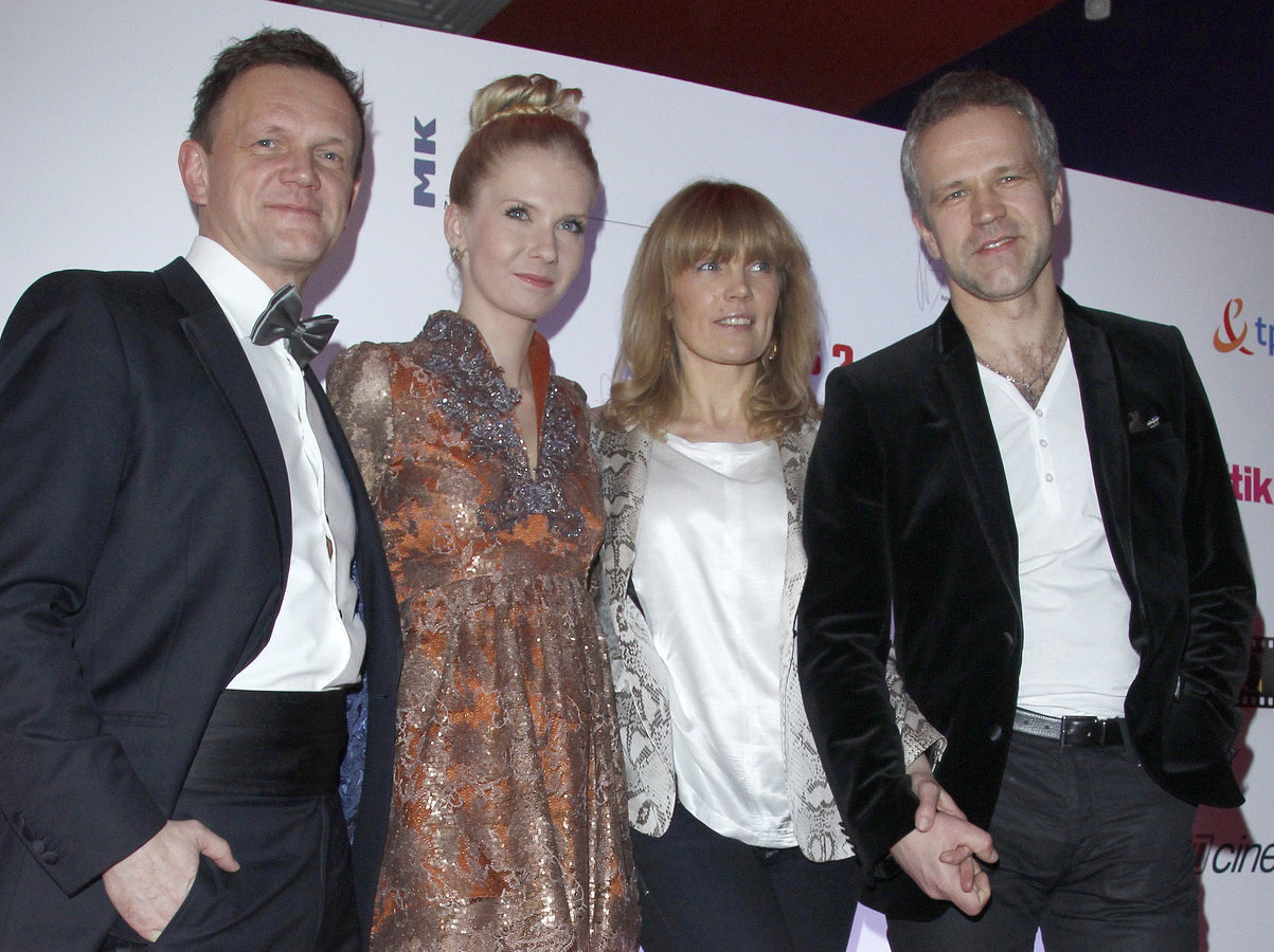 Wszystko w rodzinie: Edyta i Cezary Pazurowie oraz Dorota Chotecka z Radosławem Pazurą