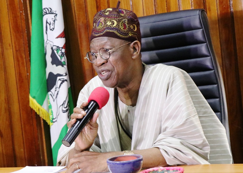 Minister of Information and Culture, Lai Mohammed [Twitter]