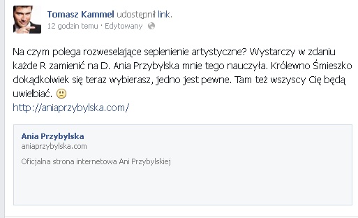 gwiazdy żegnają Annę Przybylską