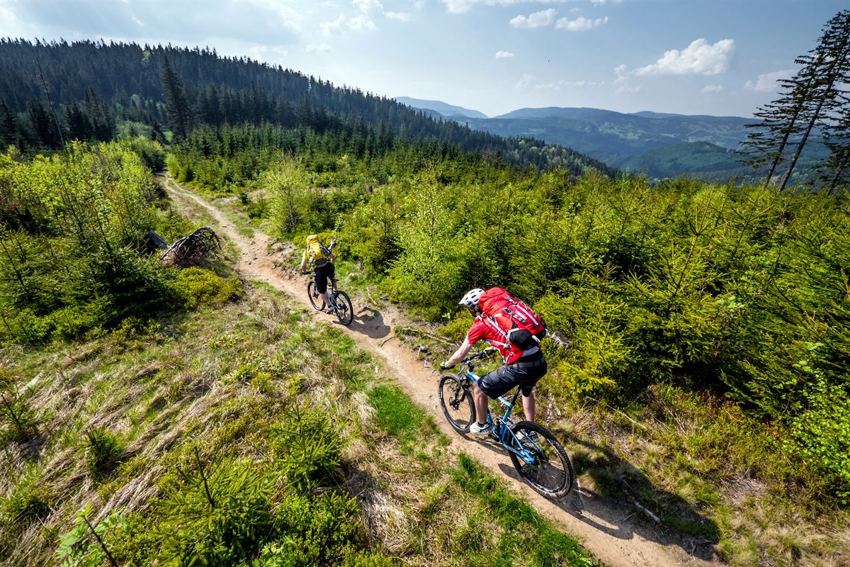 Trasy rowerowe w Beskidach. fot. Petr Slavík