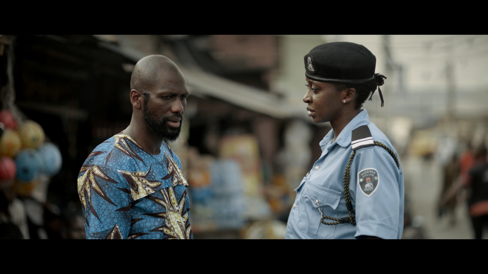 Fabian Lojede and Kate Henshaw lead movie stars in the film, 'The Ghost and the House of Truth'. [Temple Production]