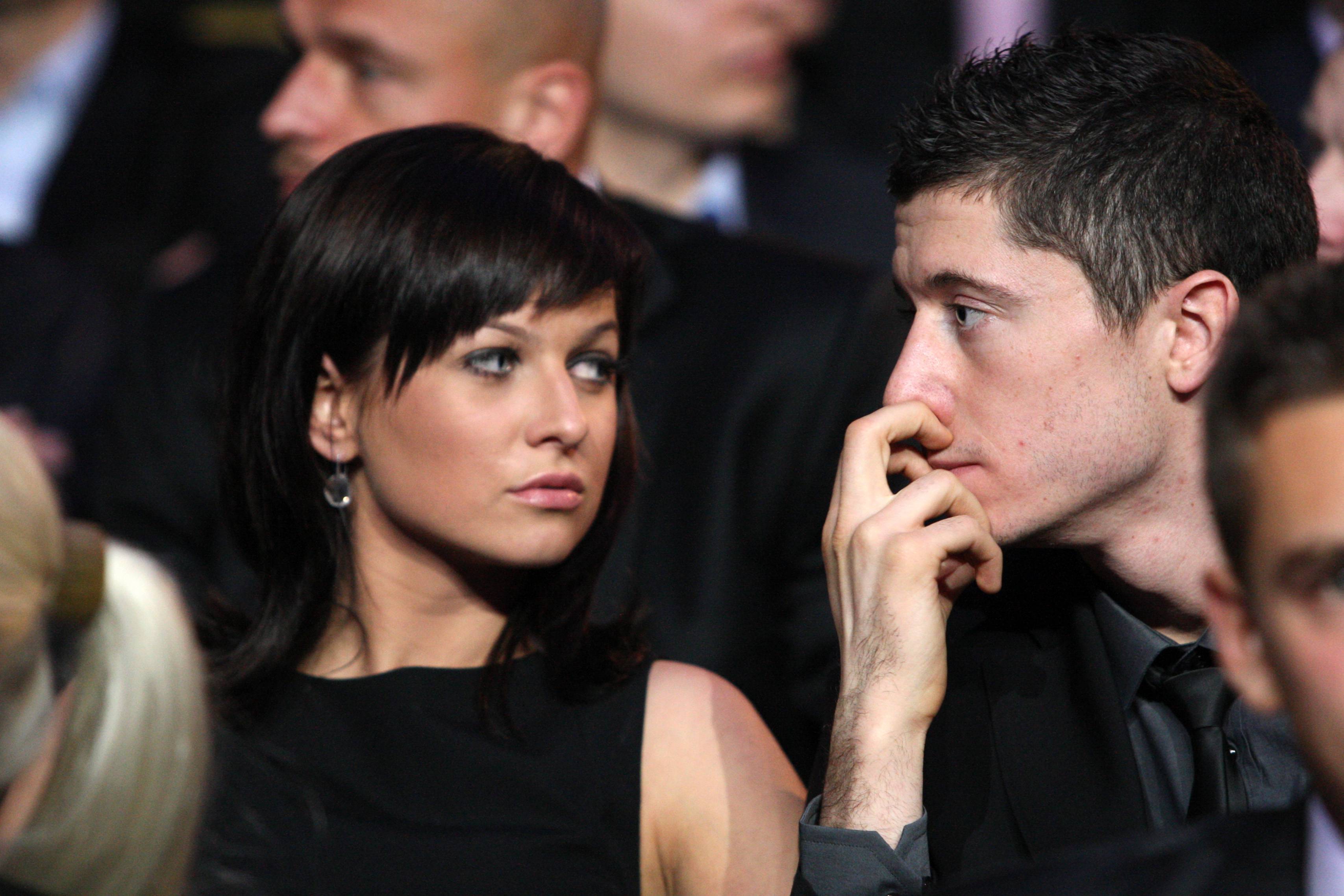 Anna Stachurska i Robert Lewandowski