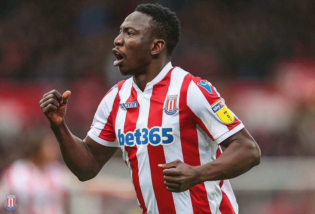 Oghenekaro Etebo has been Stoke City's best player since he joined (Stoke City)