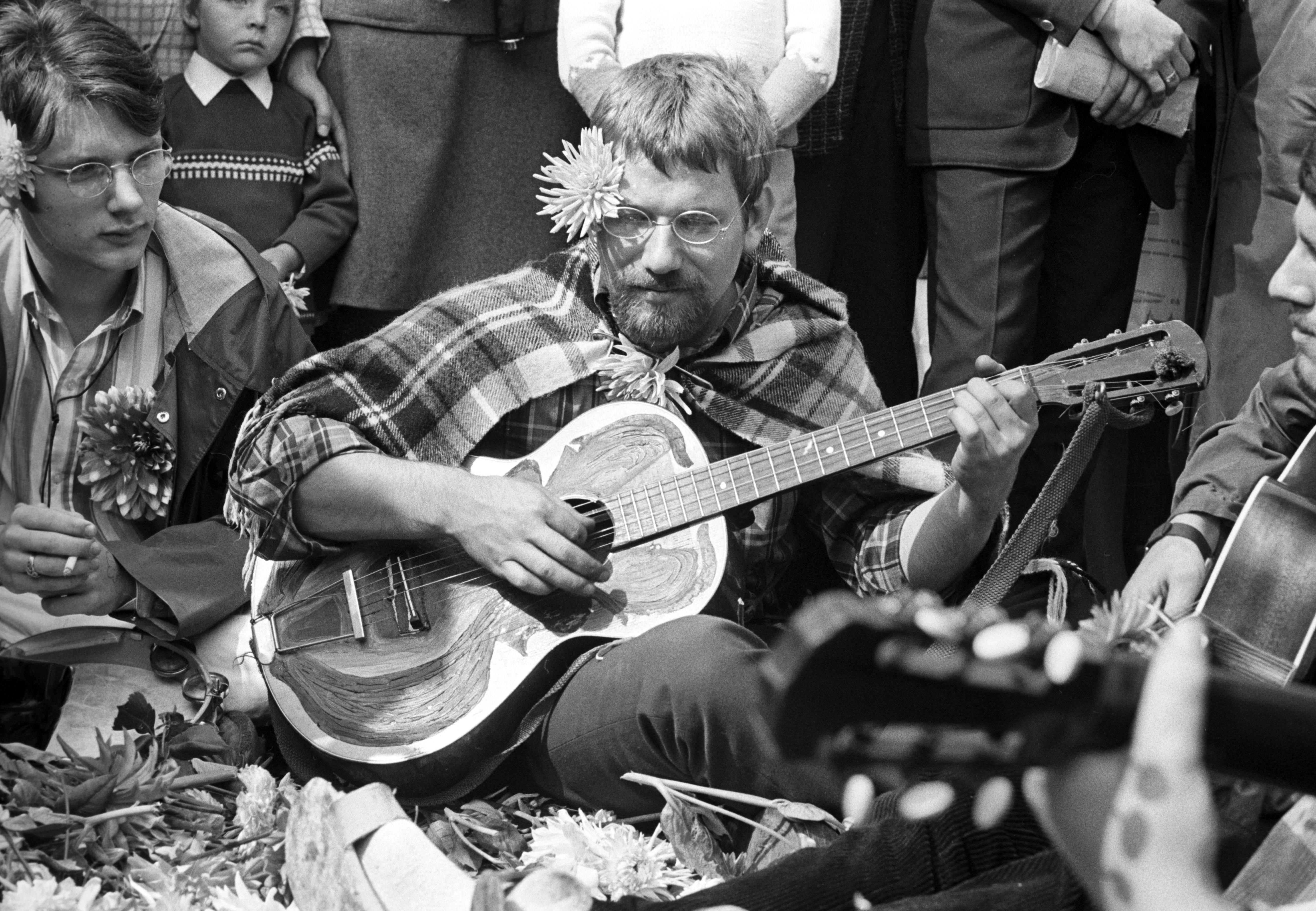 Hippie meeting in Essen 1967