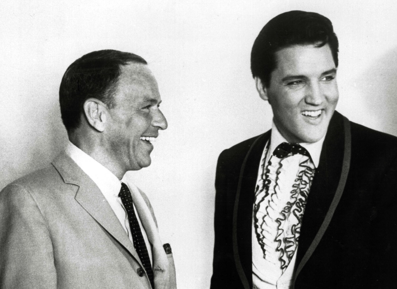 Frank Sinatra i Elvis Presley w 1965 roku