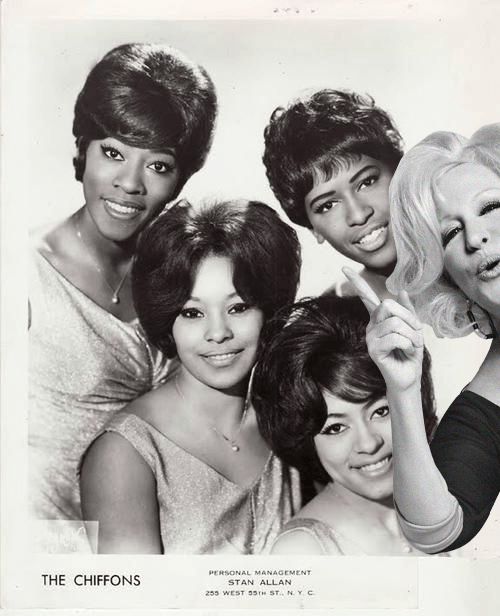 Marzenia się spełniają! Bette Midler z grupą The Chiffons