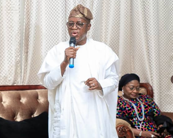 Governor Gboyega Oyetola of Osun state  [Twitter/@GboyegaOyetola]
