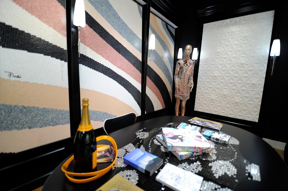 Prezentacja ceramiki Pucci X Bisazza w Miami / fot. Getty Images