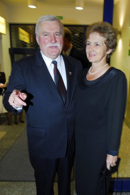 Danuta i Lech Wałęsowie