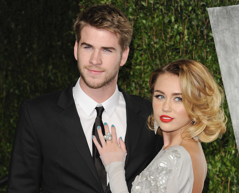 8. Miley Cyrus i Liam Hemsworth –