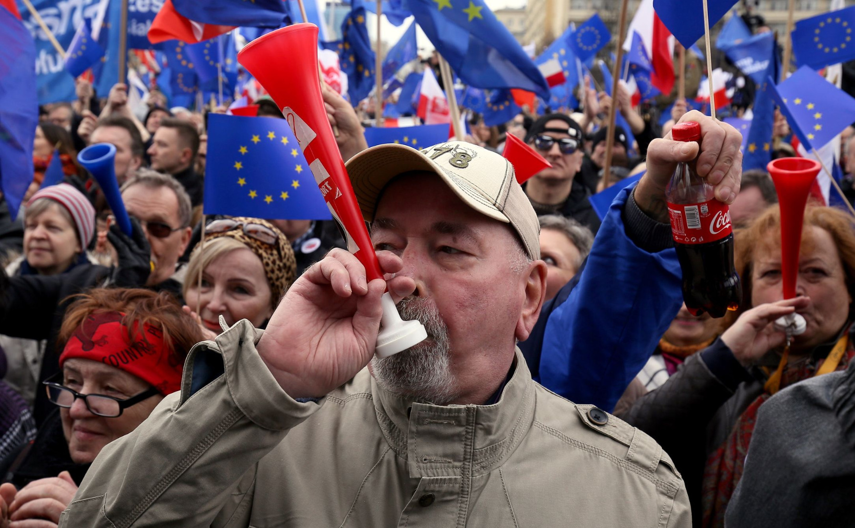 Poseł PO Michał Szczerba przekonywał, że Polska i Europa potrzebują optymizmu.