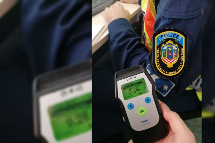 Fél liter vodkát húzott le vezetés előtt: az igazoltatás végére már elkészült az erejével