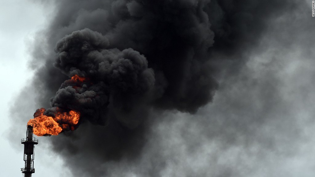 Oil production in Nigeria