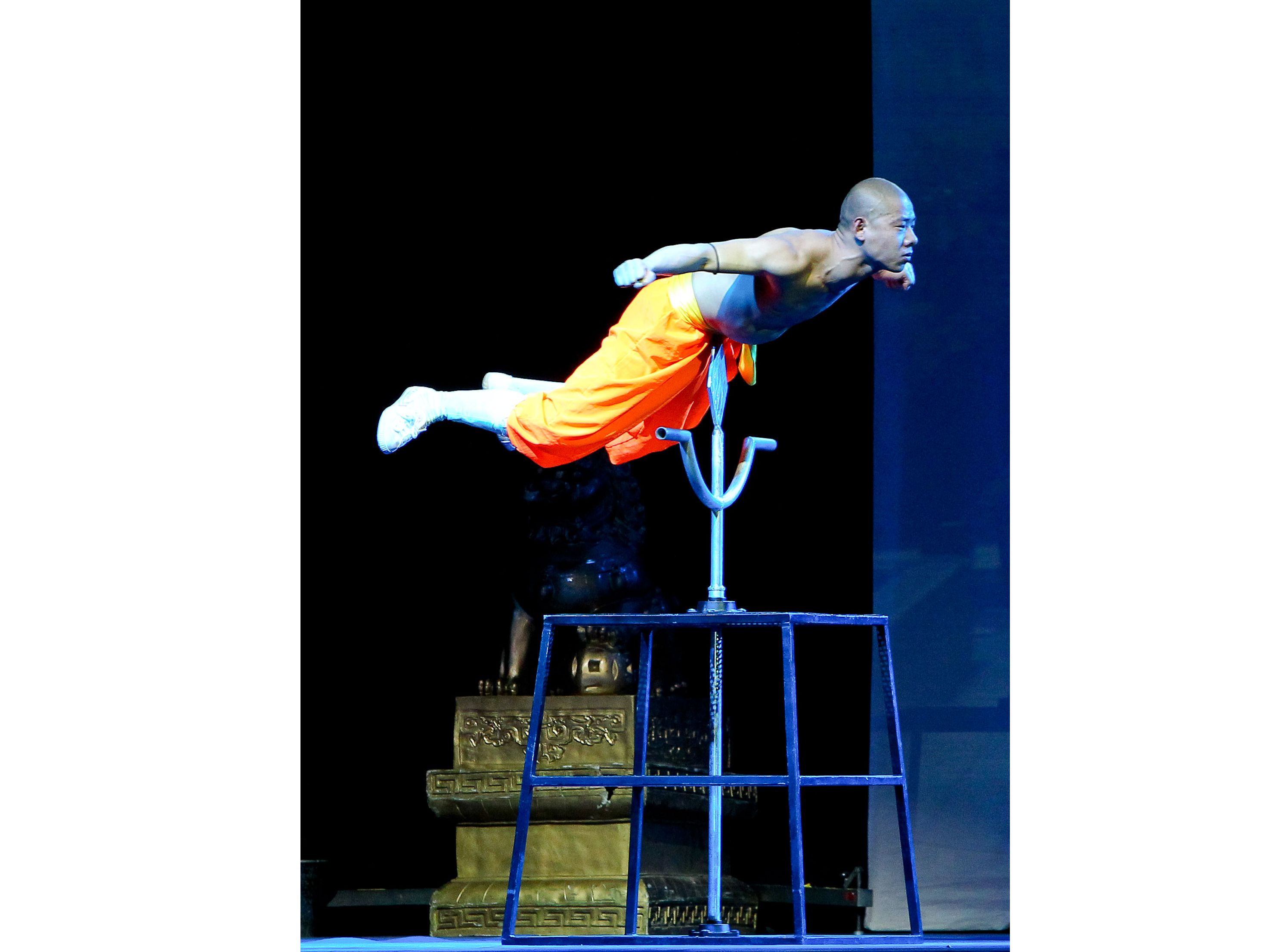 Mnisi z klasztoru Shaolin