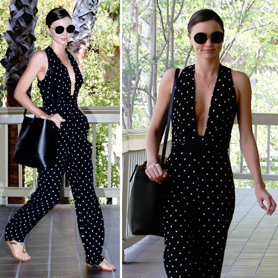 Best Look: Miranda Kerr w kombinezonie Bec & Bridge