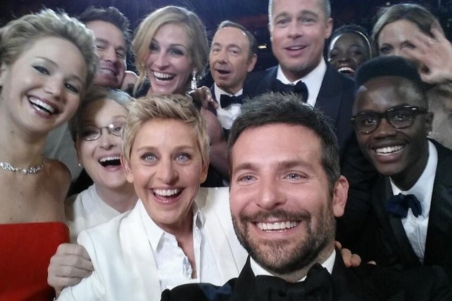 Oscarowe selfie Ellen DeGeneres