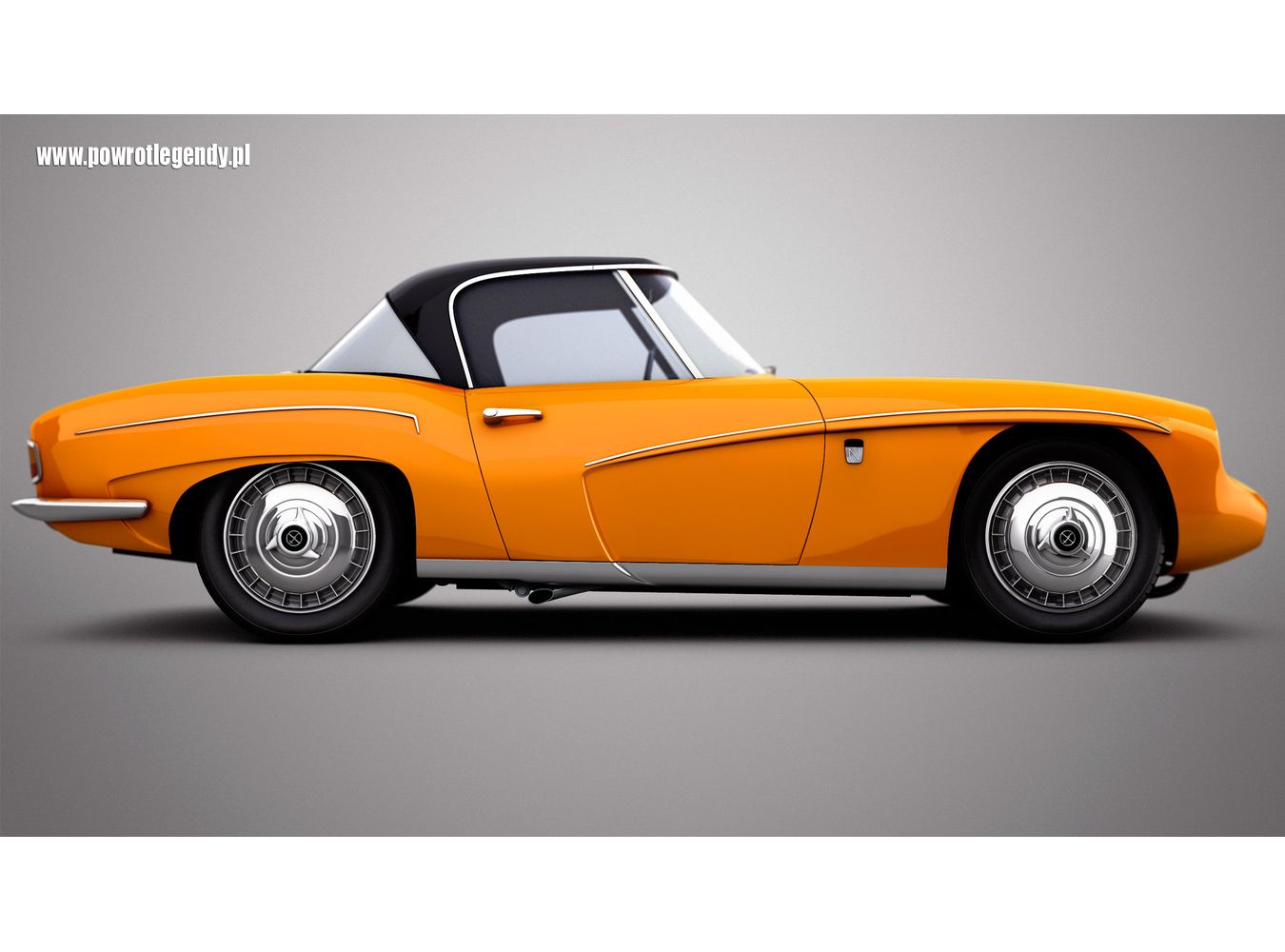 Syrena sport - wizualizacja
