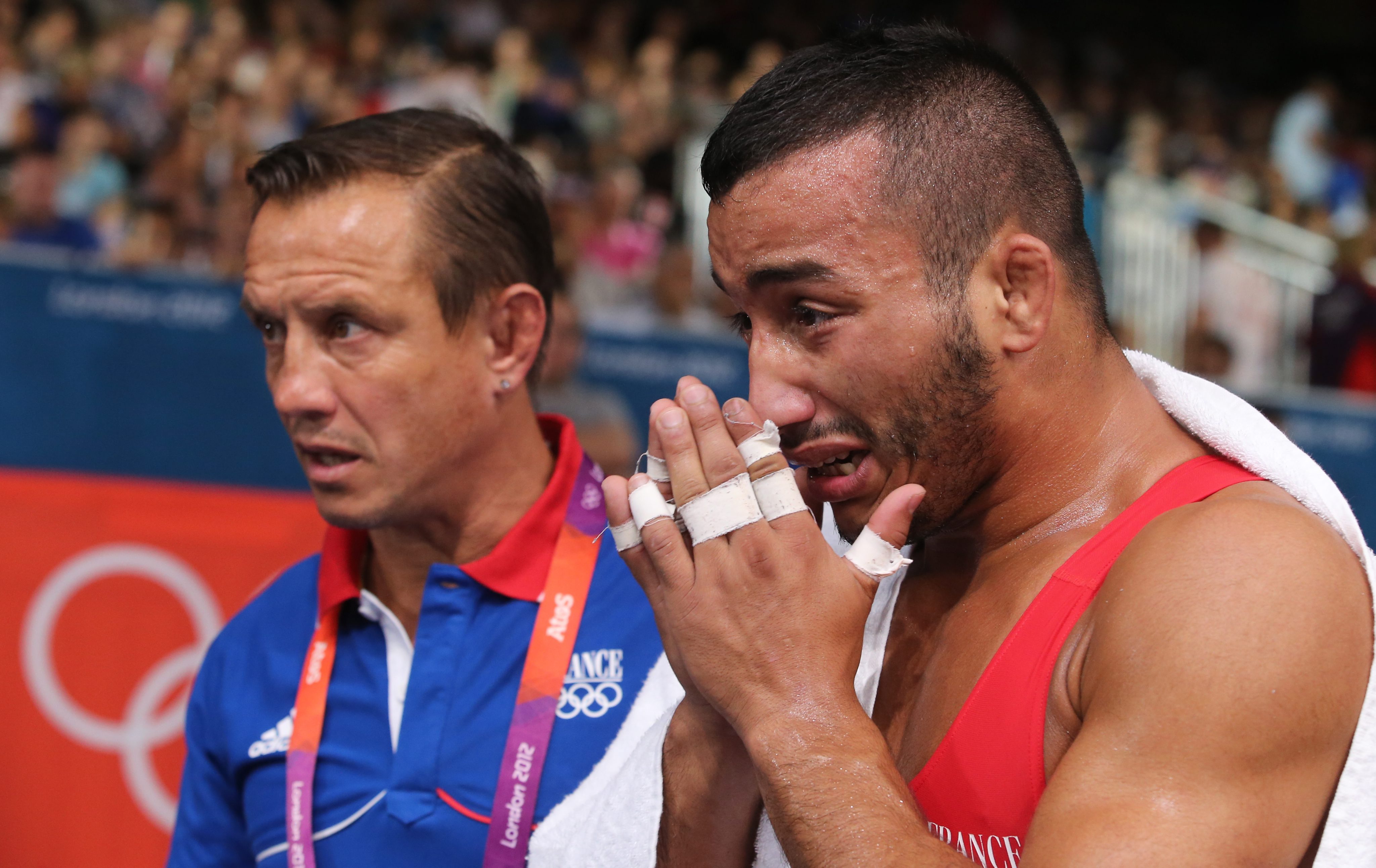 Łzy sportowców - Francuz Tarik Belmadani