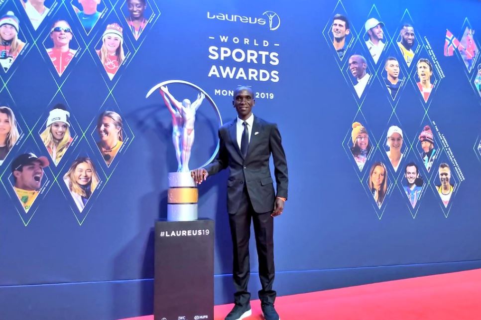 Eliud Kipchoge wins International Achievement award