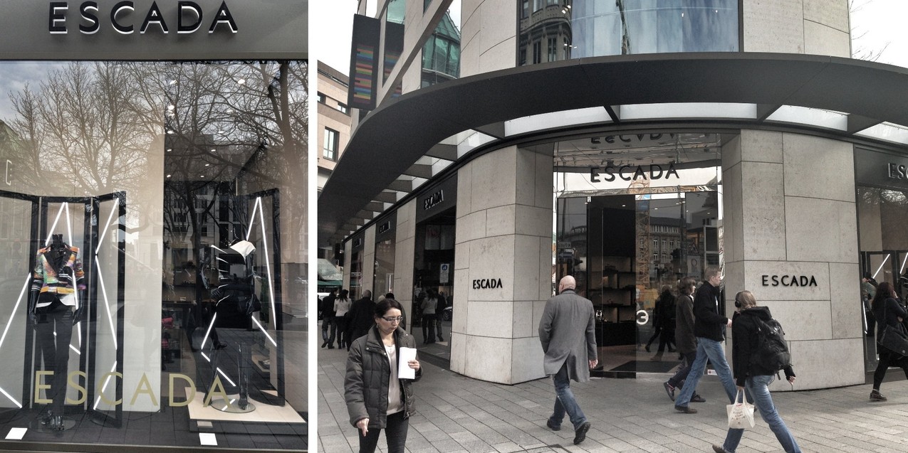 Butik Escady na Königsallee.
