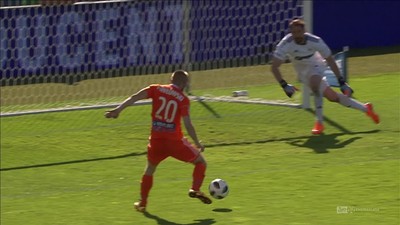 Bruk-Bet - Arka (1:1): CO! ZA! PUDŁO! Pawłowski z kilku metrów nie trafia do pustej bramki!